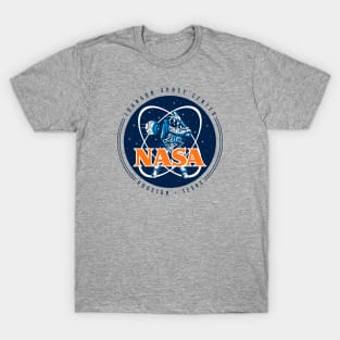 Retro NASA Astros Logo - Navy Blue Version T-Shirt